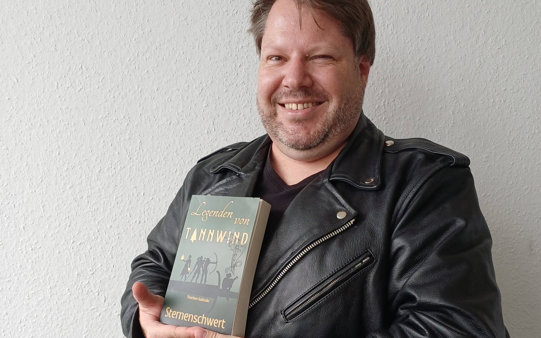 Thorben Galinski präsentiert stolz seinen ersten