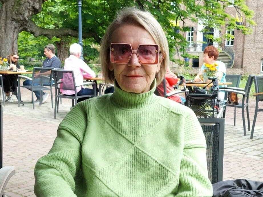 Künstlerin Renate Fellner.