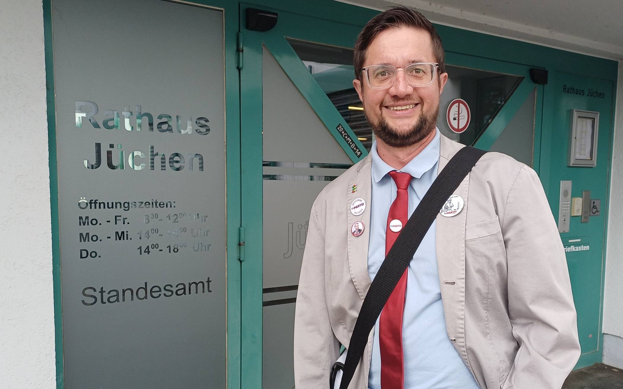Das Rathaus würde Tobias Hekermann im