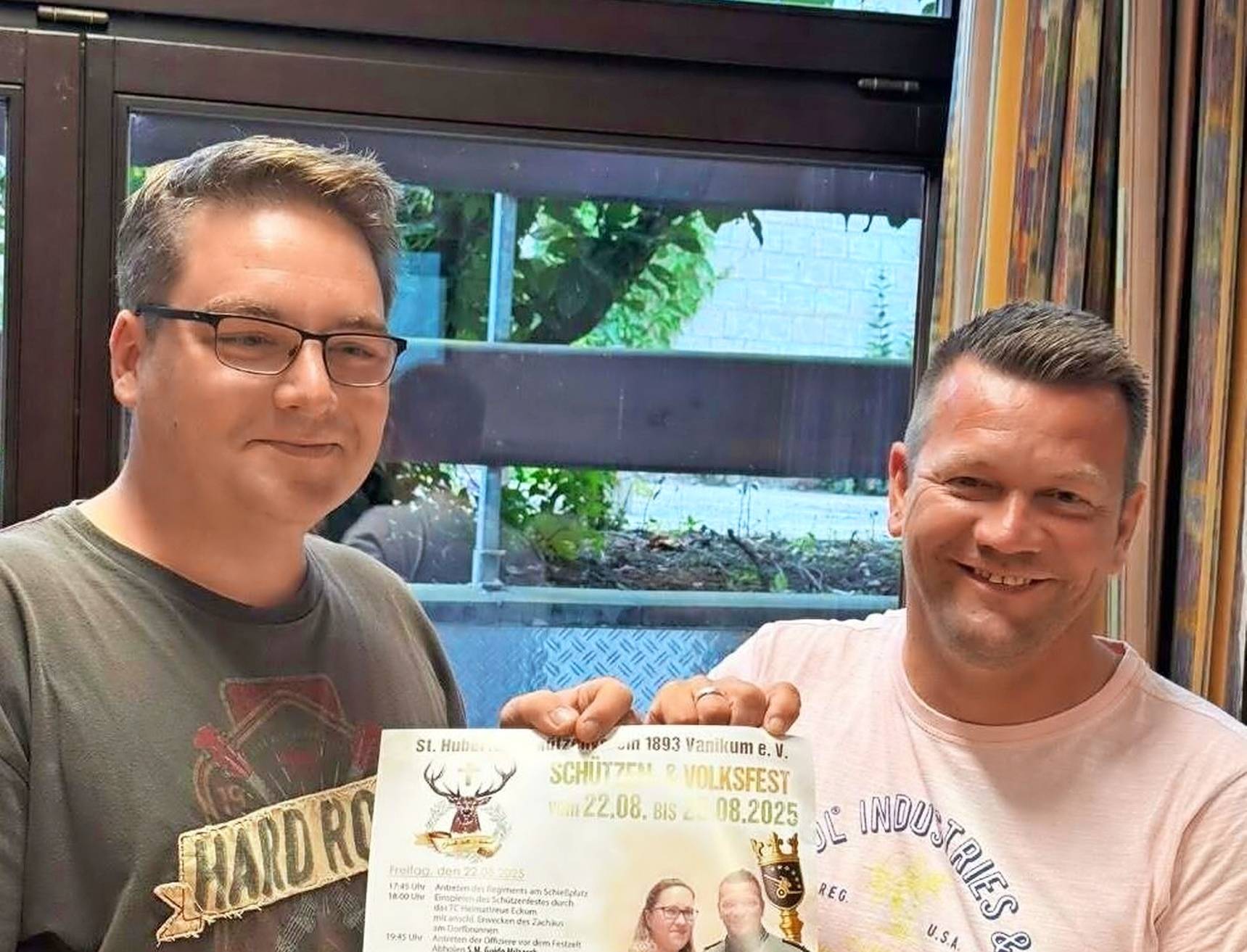 Wichtiger Moment: Kronprinz Steffen Wiese wurde