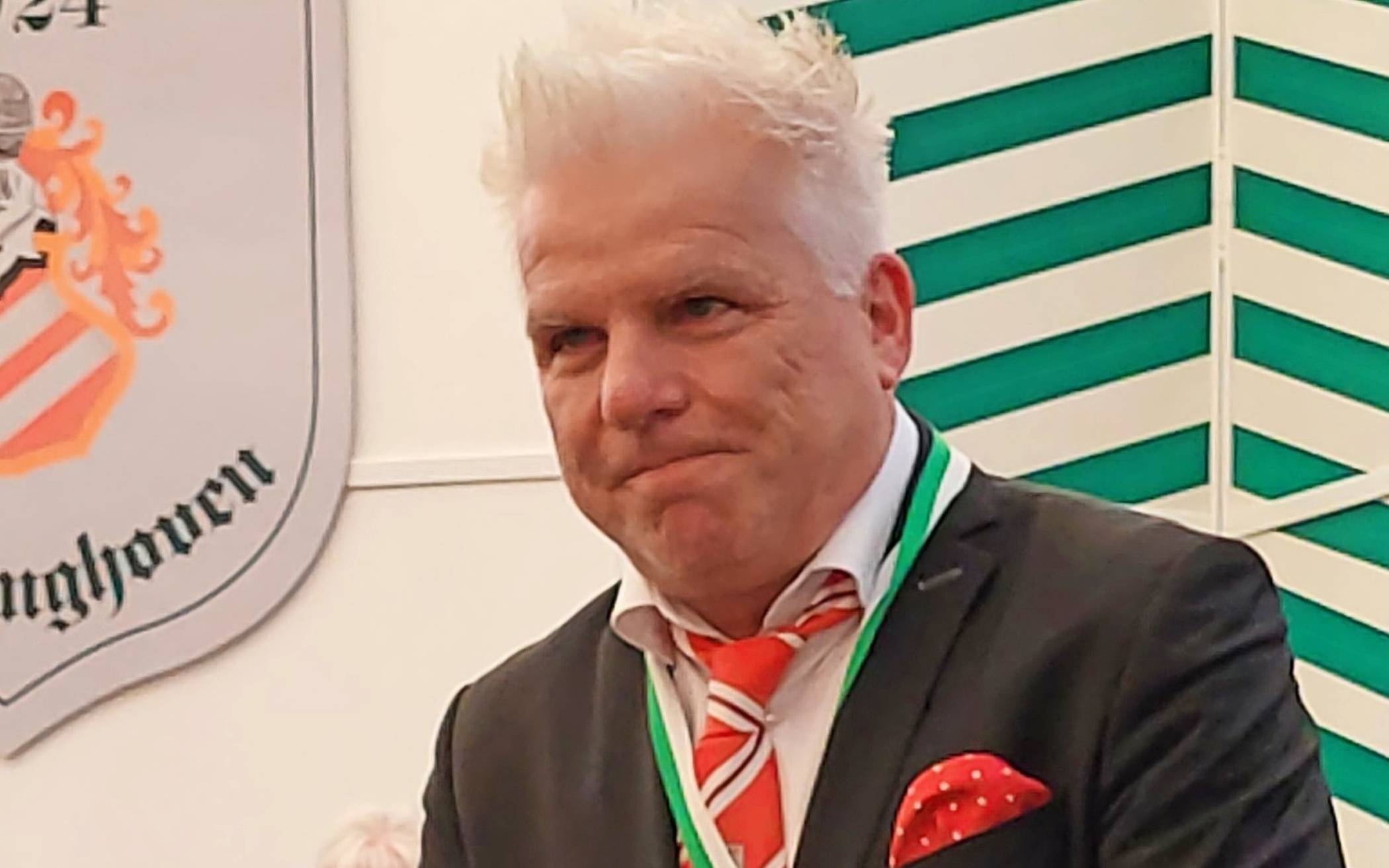 Schützen-Präsident Marcus Odenthal,