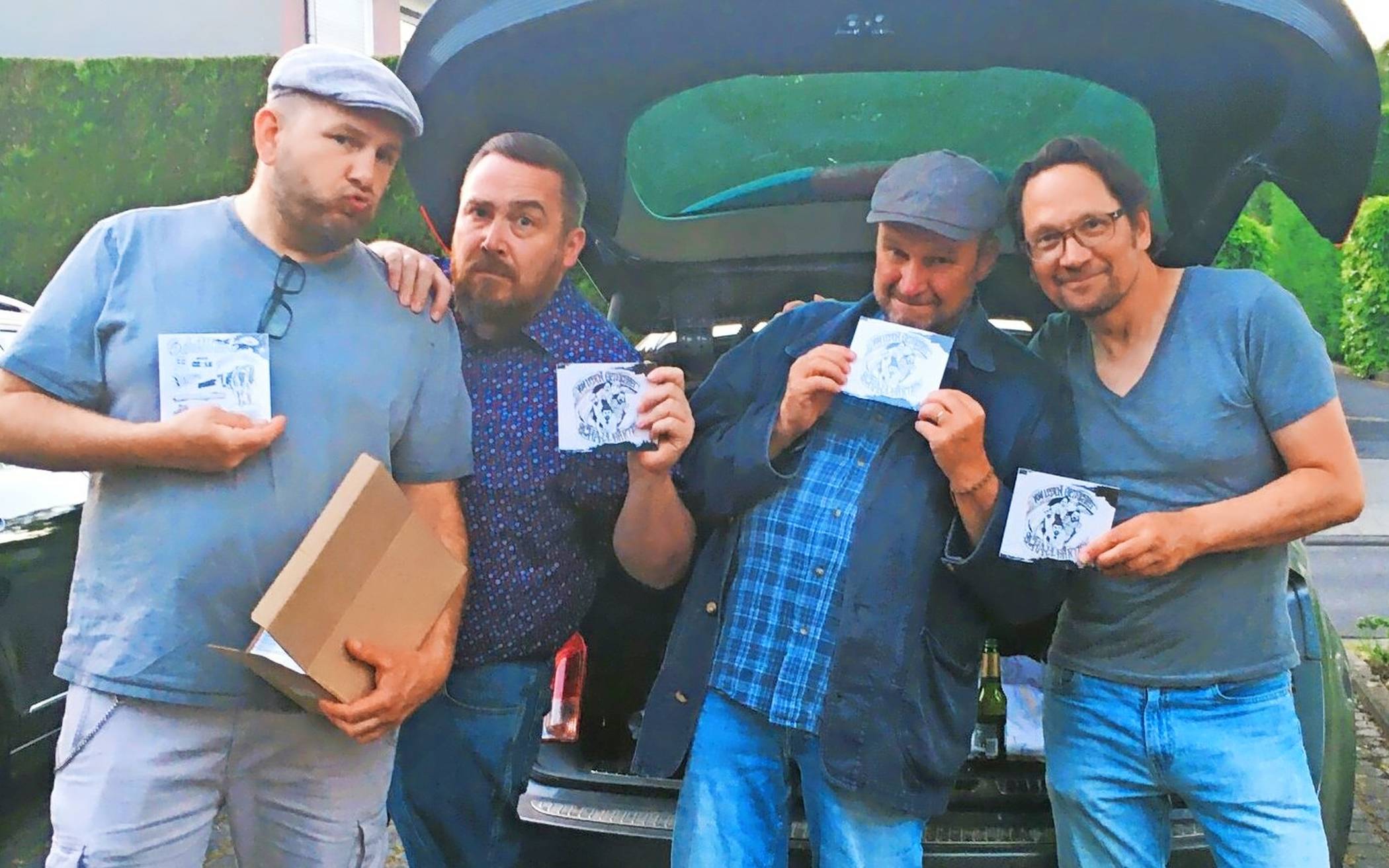 Die Band „Schallhärte“ ist von Anfang
