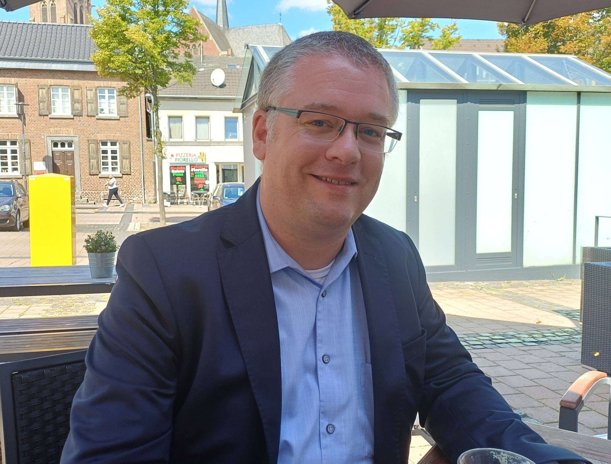  Philipp Sieben, parteiloser Bürgermeisterkandidat, will frischen Wind ins Rathaus bringen.   