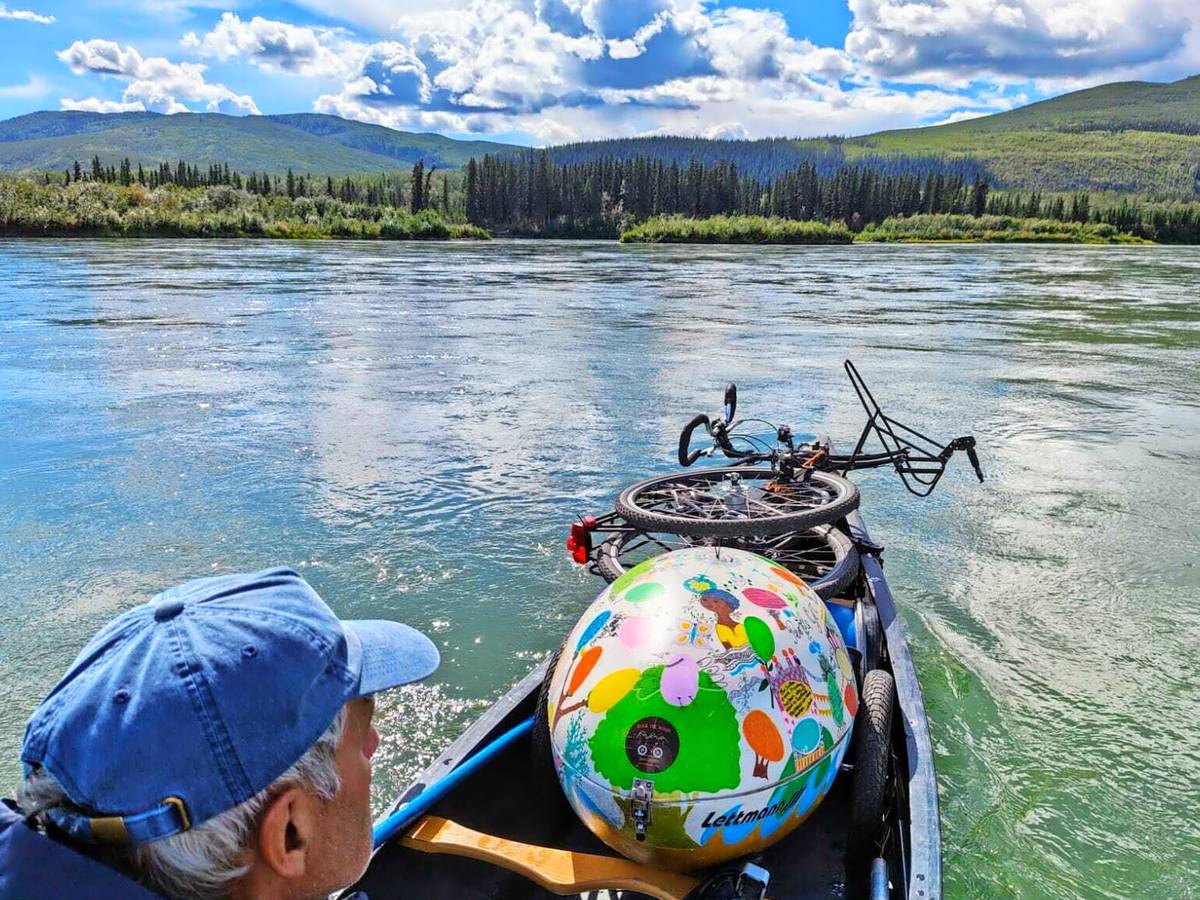 Erst Stromschnellen im Yukon, dann Schlamm- und Schotterwege