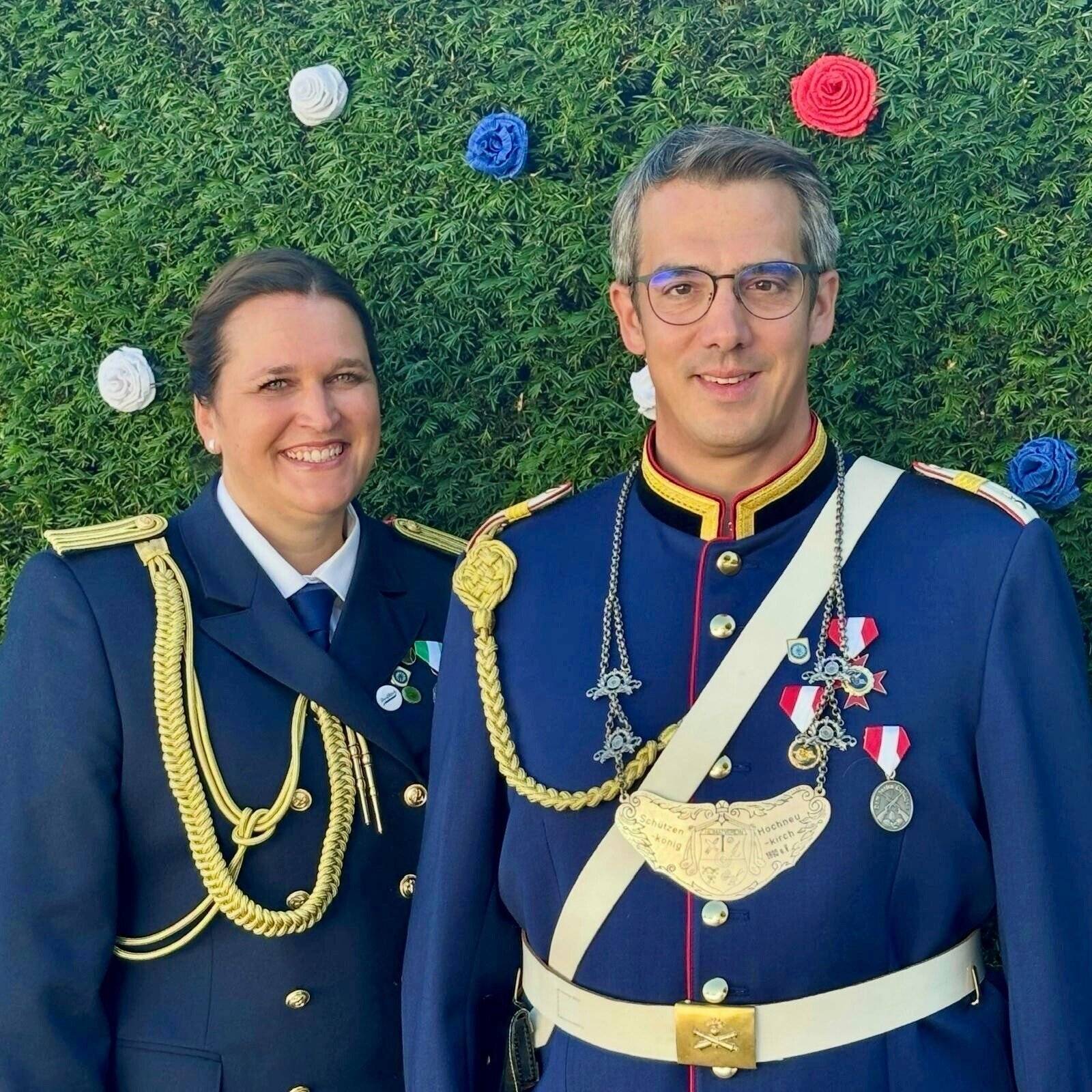 Tim und Sarah Stettner werden im Mai 2026 zum Königspaar in Hochneukirch gekrönt.   
