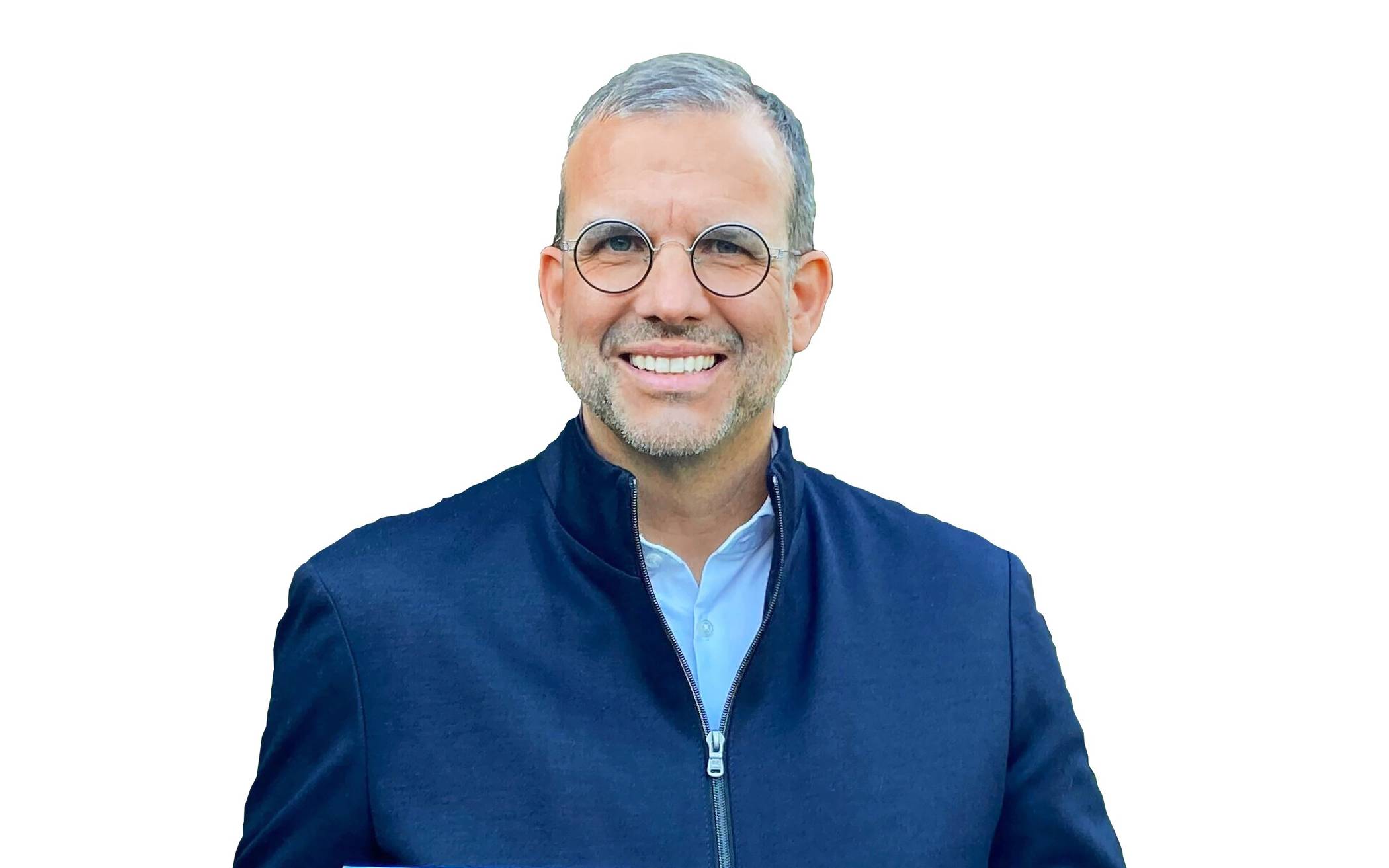 Praeisdent Daniel Schmitz mit Kalender 2025