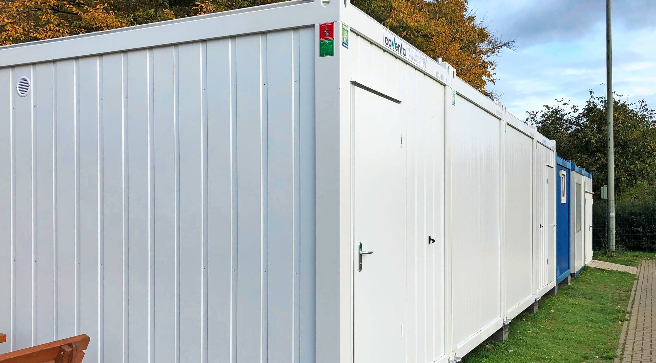 Die fünf  Container sollen dem BV