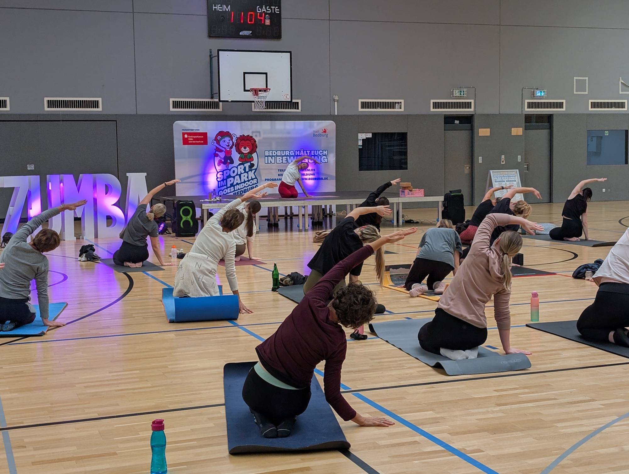 Bedburg: „Sport im Park“ klappt auch in der Halle