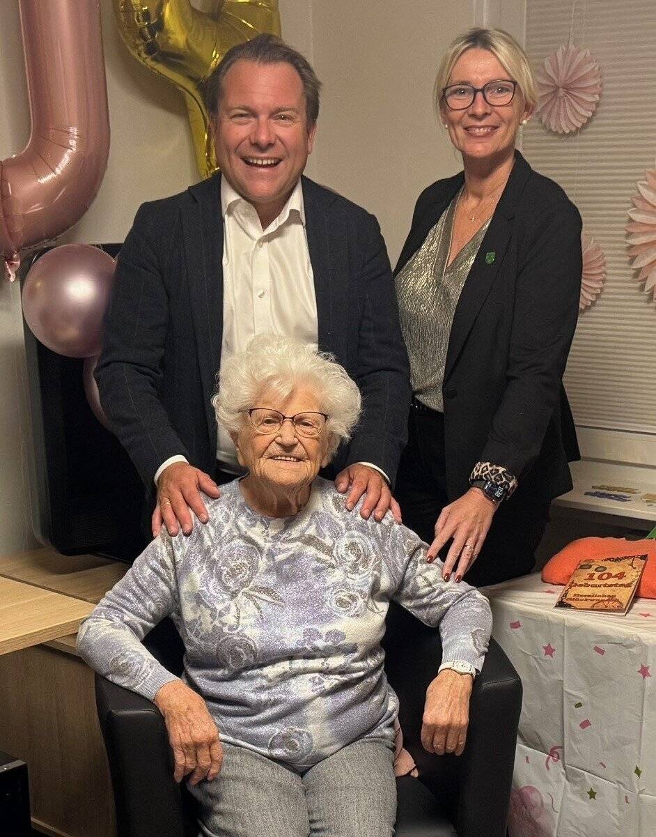 Lieselotte Füller feierte jetzt ihren 104.