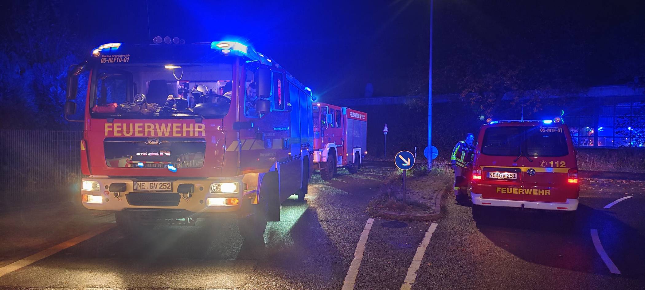 Wevelinghoven: Brandgeruch im Hochhaus