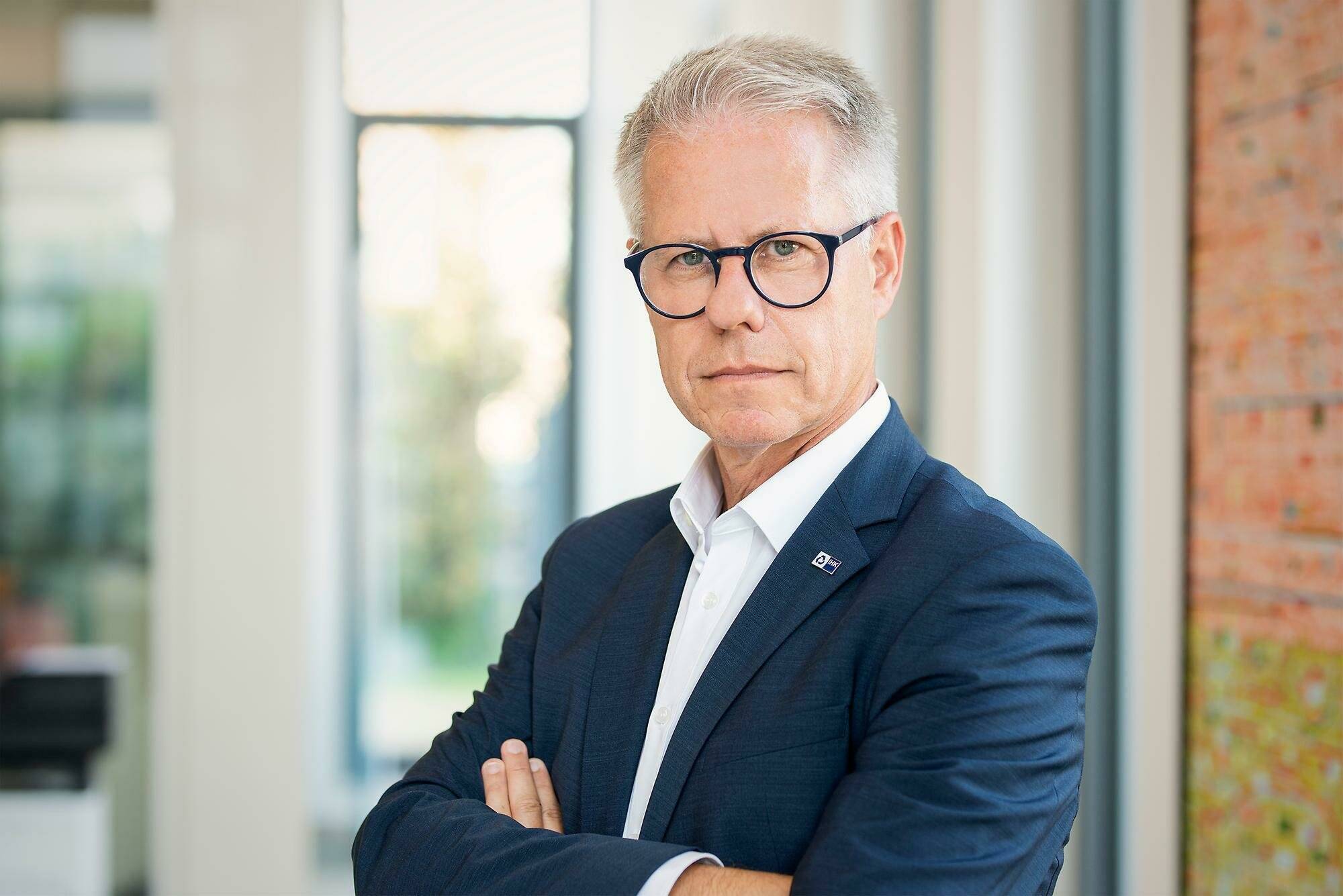 Jürgen Steinmetz, Hauptgeschäftsführer IHK Mittlerer Niederrhein.