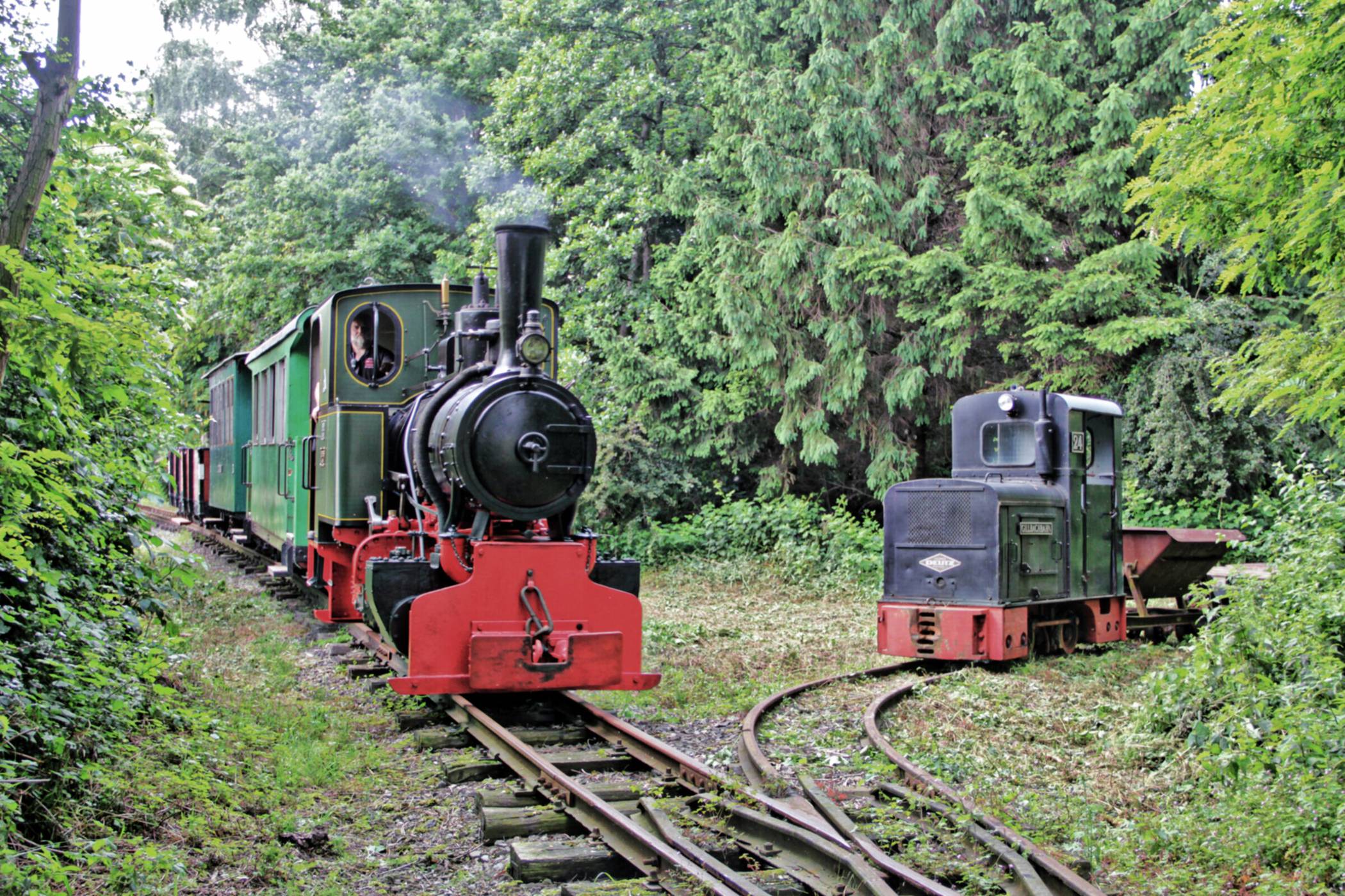 Feldbahnmuseum in Oekoven ist fit für den Geburtstag