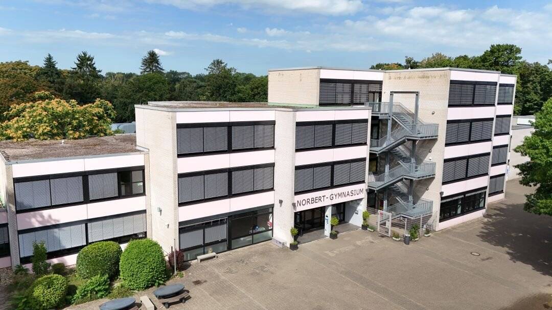  Seit 1947 ein Ort für Bildung und Gemeinschaft: das Norbert-Gymnasium Knechtsteden. 