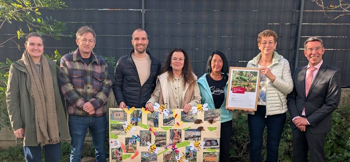 Die KiTa „Kleeblatt“ ist die Gewinnerin des Westenergie Klimaschutzpreises 2025 in Bedburg.