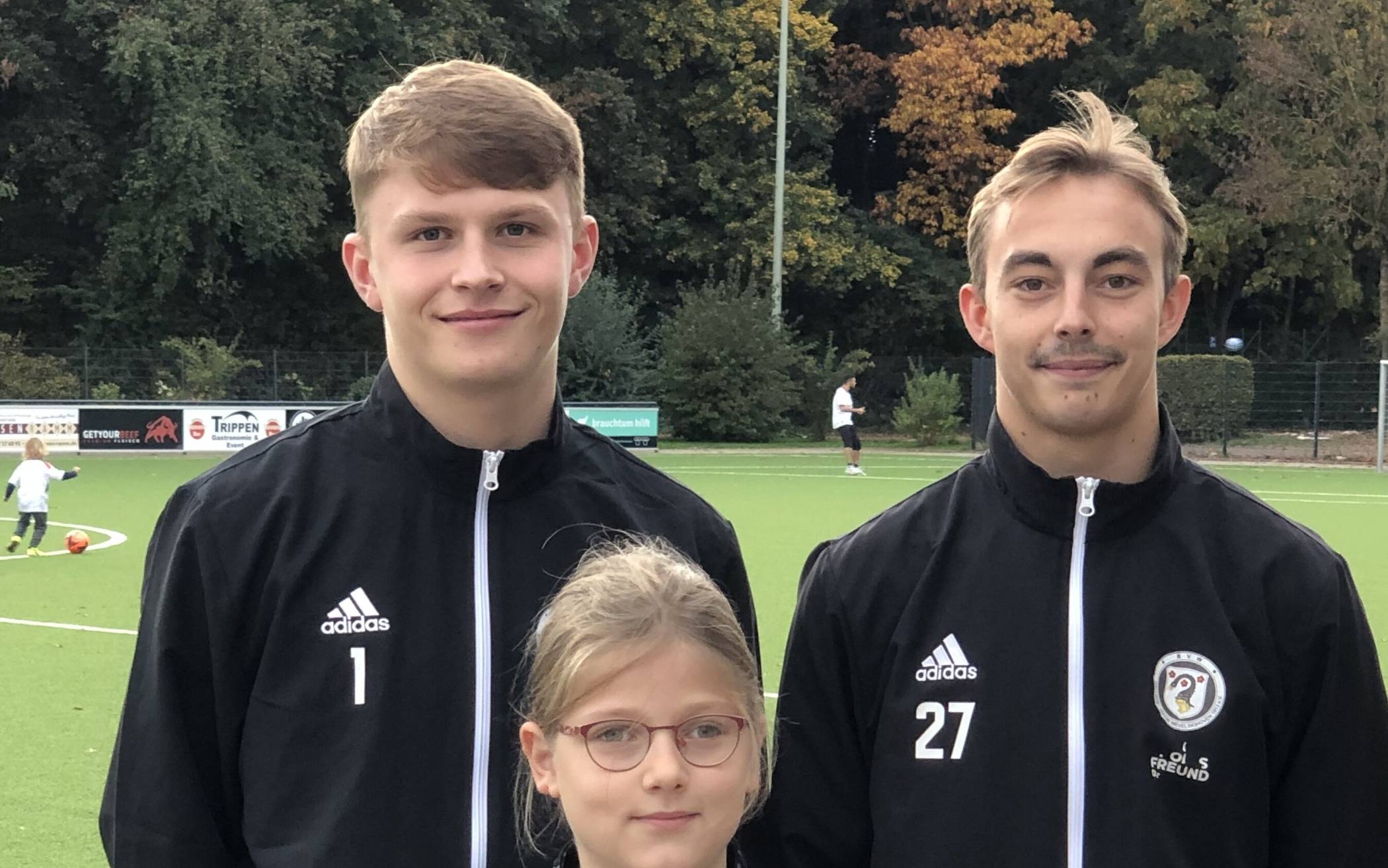 Nils Herten, Katharina Gersdorf und Linus