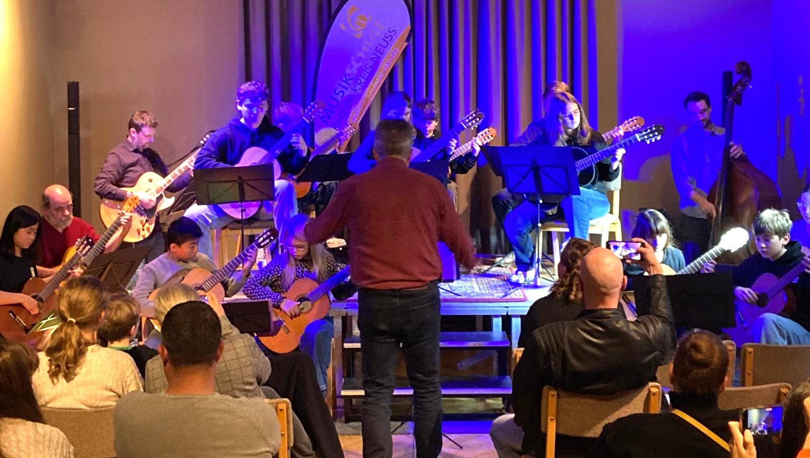 Applaus für Nachwuchskünstler in der "Villa Erckens"