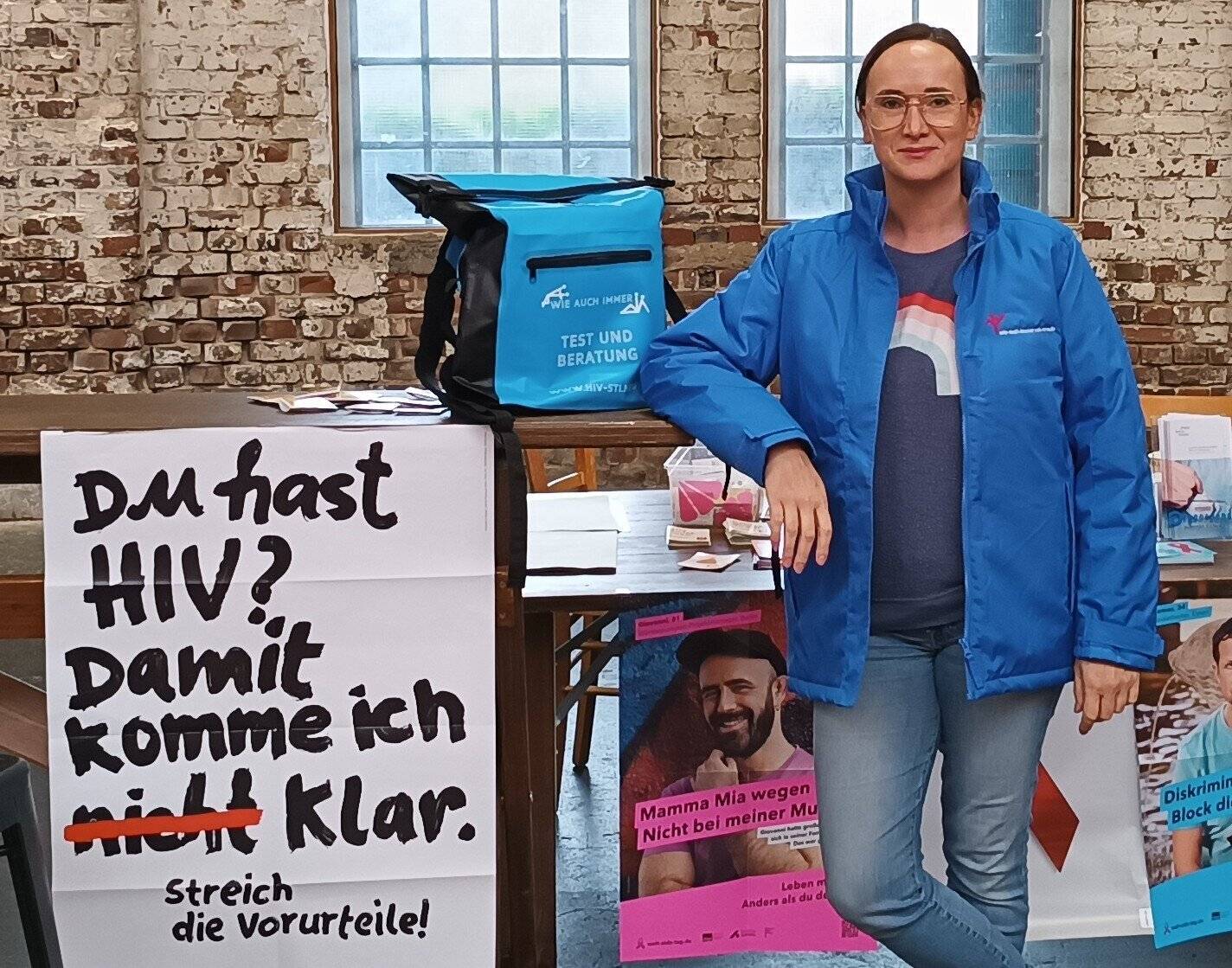  Csilla Patocs ist Ansprechpartnerin zum Thema Aids im Kreis-Gesundheitsamt. 