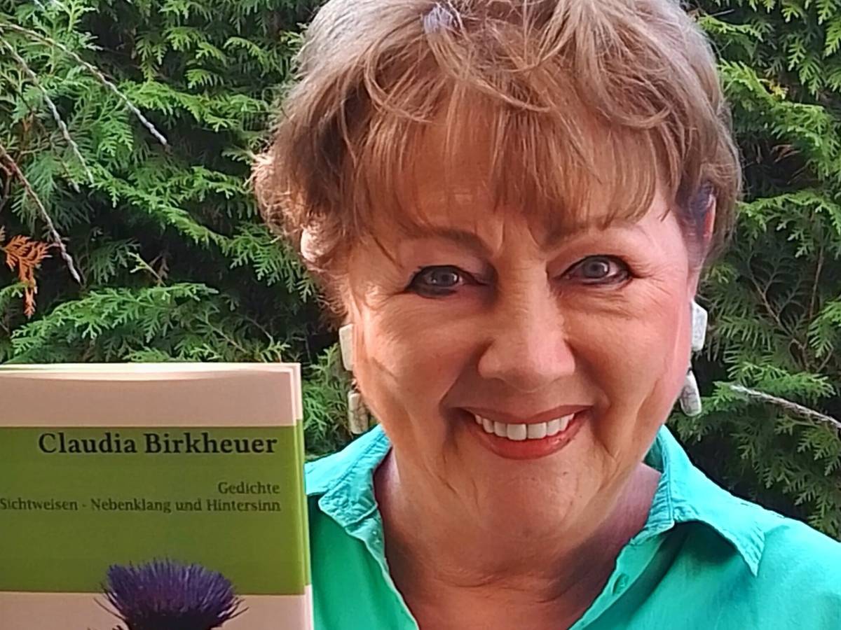 Claudia Birkheuer stellt ihre neuen Gedichte vor