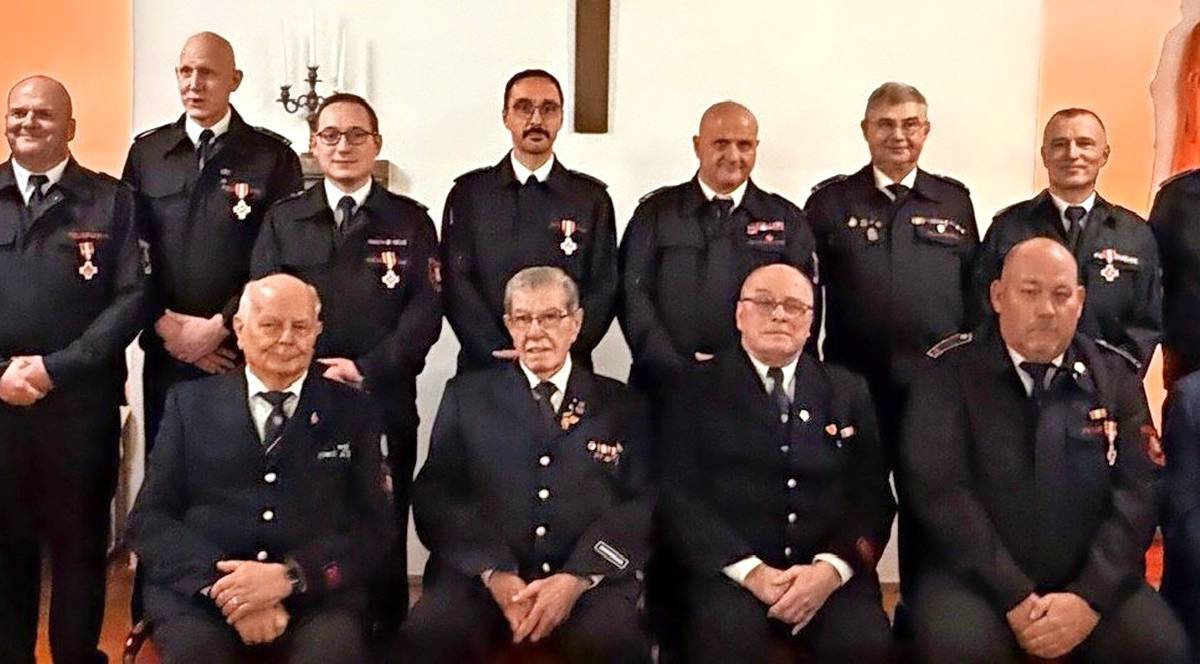 Viele verdiente Florianer