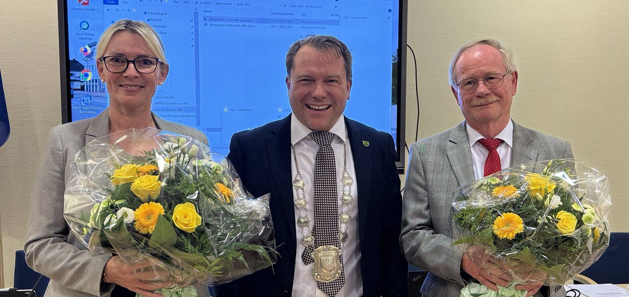  Harry Marquardt nach seiner Wahl zum stellvertretenden Bürgermeister. Waren die Abläufe rund um diese Wahl einer der Gründe für den Bruch mit der SPD? 