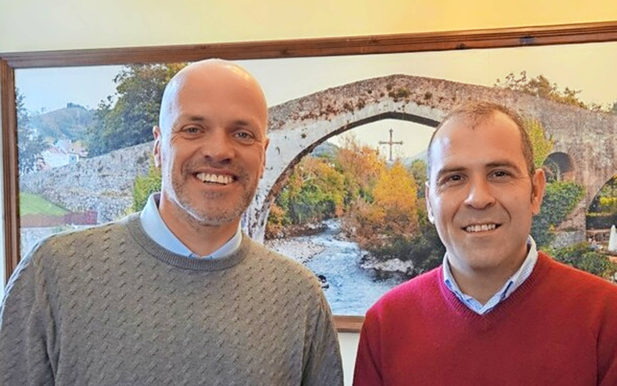 Die Bürgermeister: Klaus Krütze und José