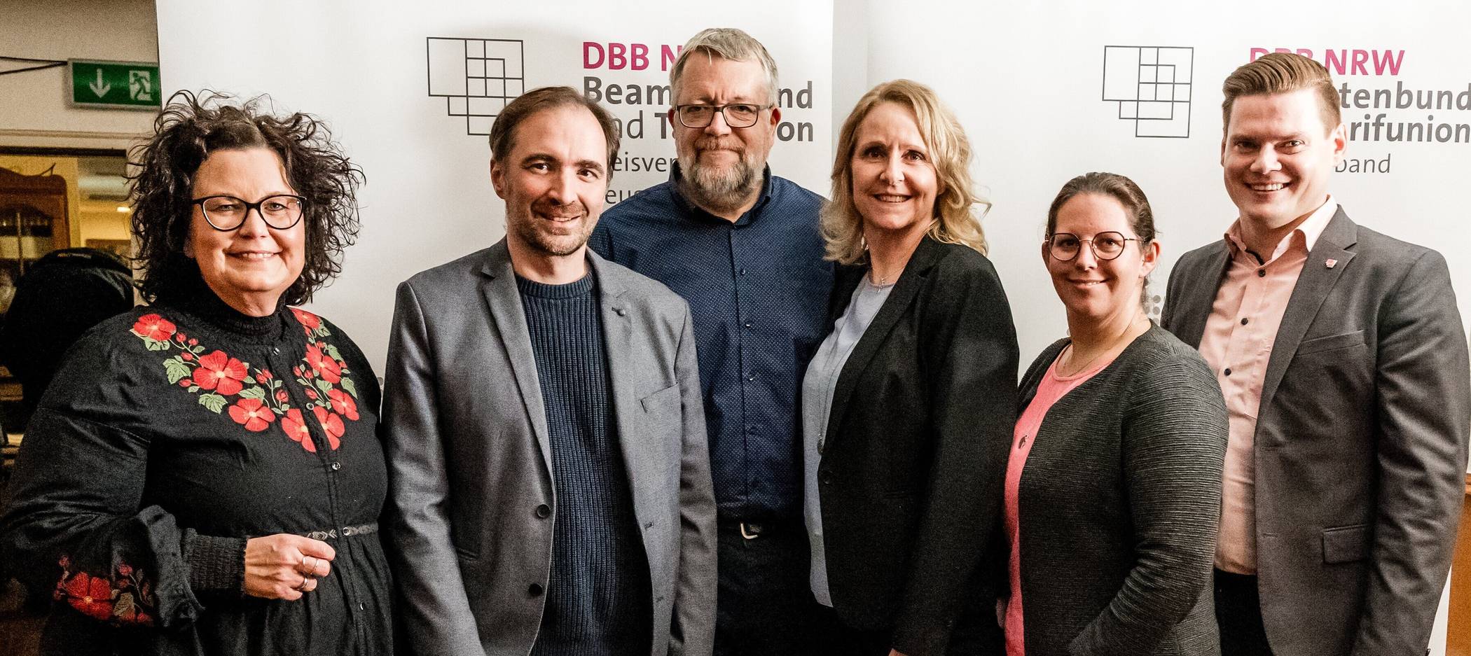  Sandra van Heemskerk, Rainer Montignies, Roland Ferres, Ira Leifgen, Sandra Mohren-Wipperfürth, Raphael Hermanski. 