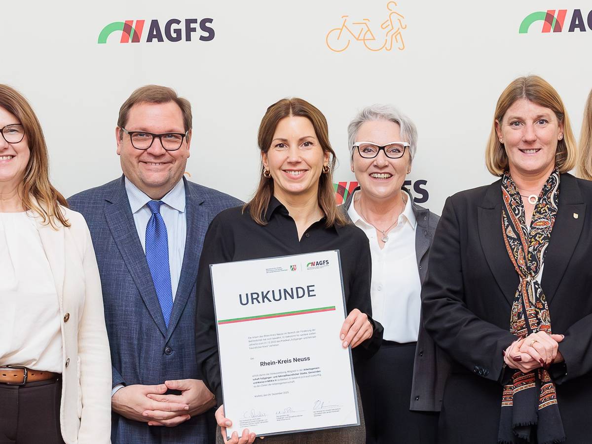 Fußgänger- und fahrradfreundlich