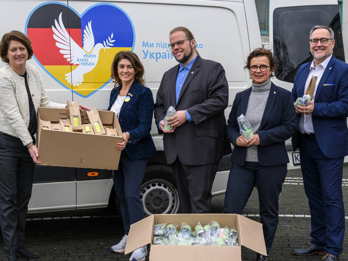 Hilfsgüter für die Ukraine