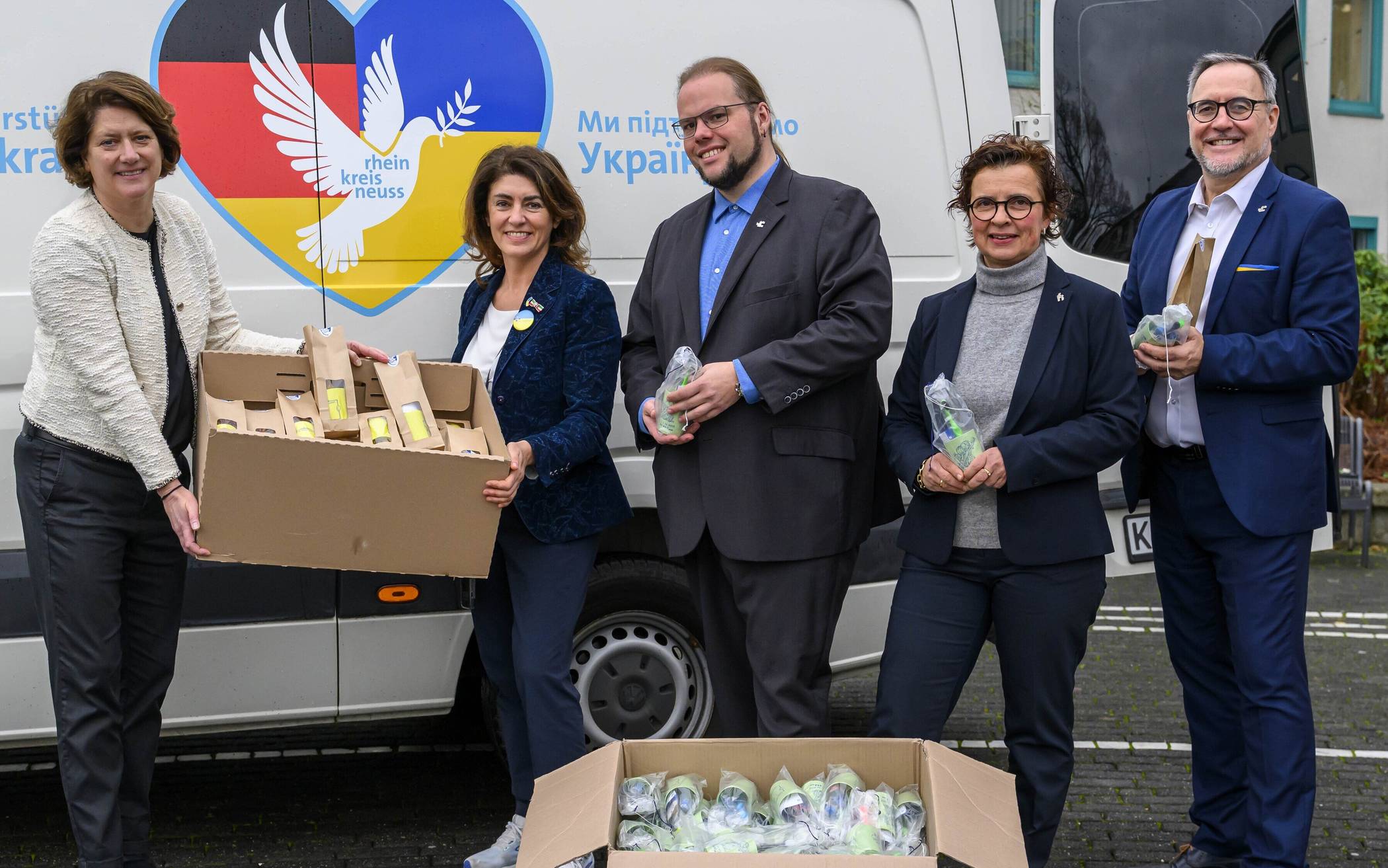 Hilfsgüter für die Ukraine