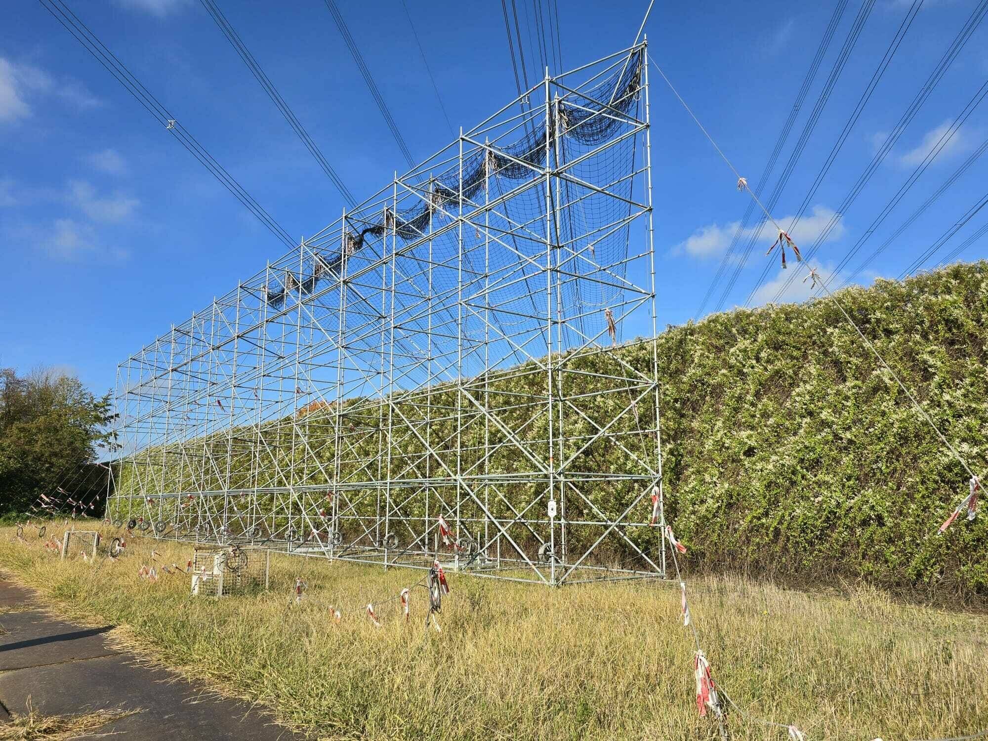  Mast-Umbauten können aufwendig sein.  