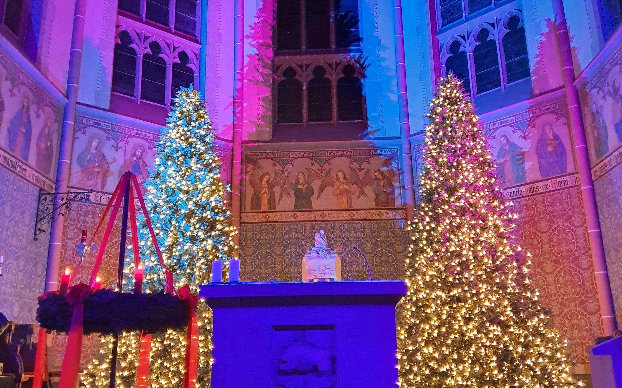 „Loss mer Weihnachtsleeder senge!“ heißt es