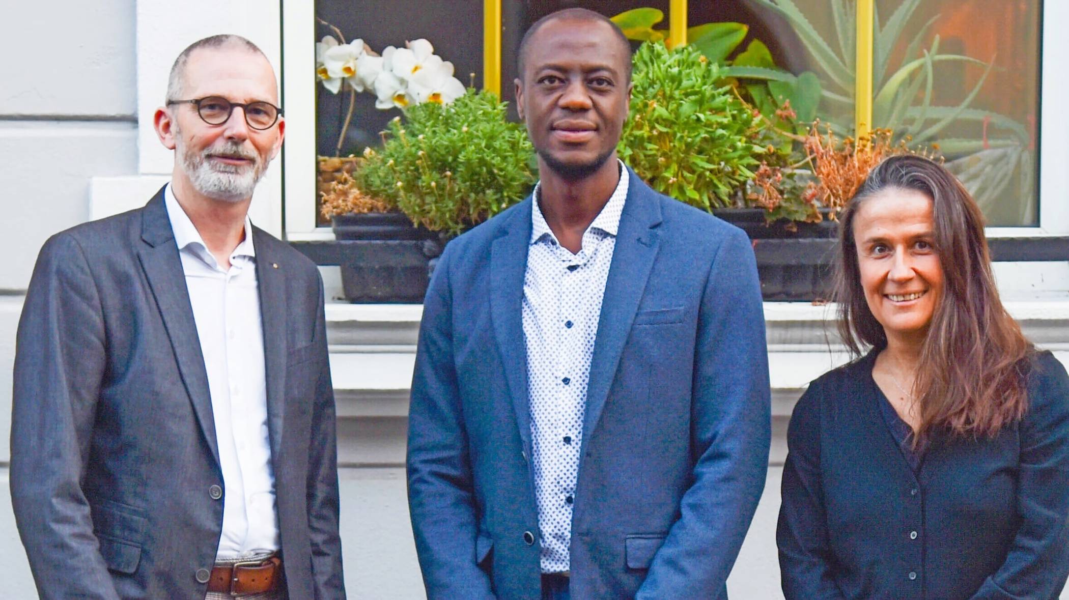 Die Spenden der deutschen „Liona“ wurde dankbar angenommen.