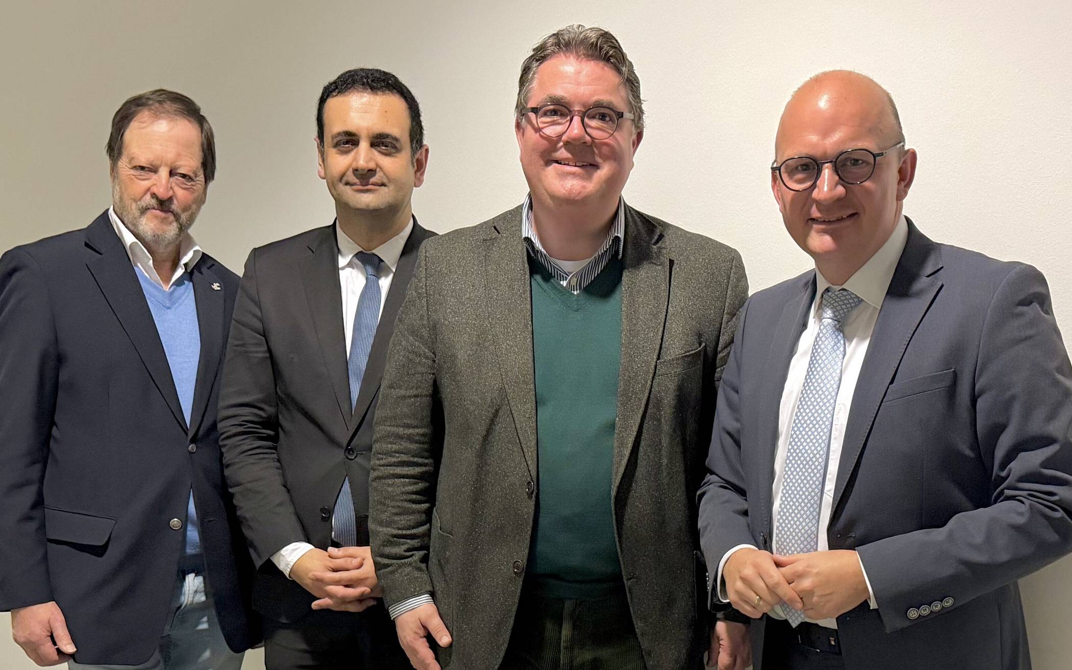 Von links: Wolfgang Wappenschmidt, Bijan Djir-Sarai,