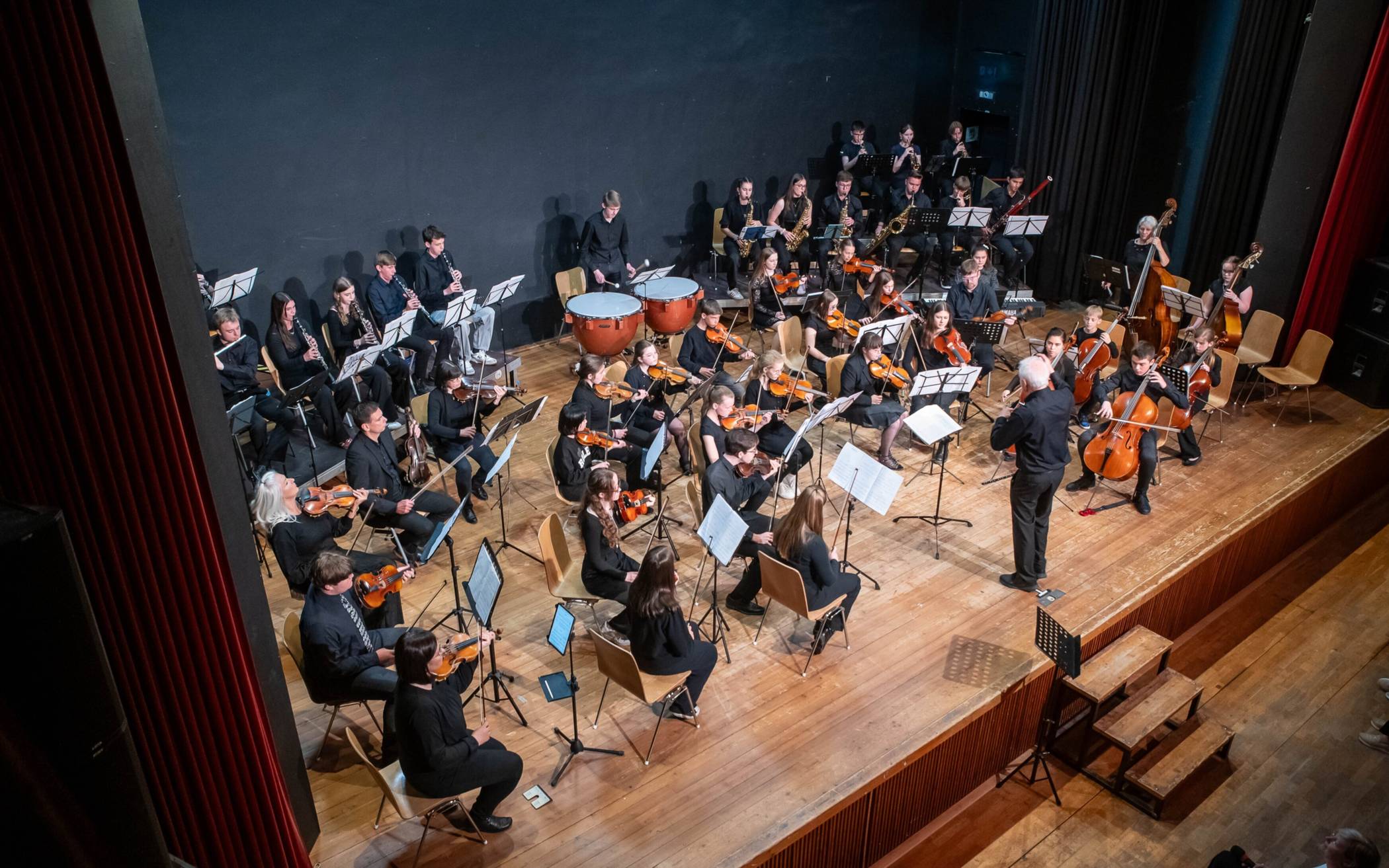Das Sinfonie-Orchester der Musikschule im Rhein-Kreis