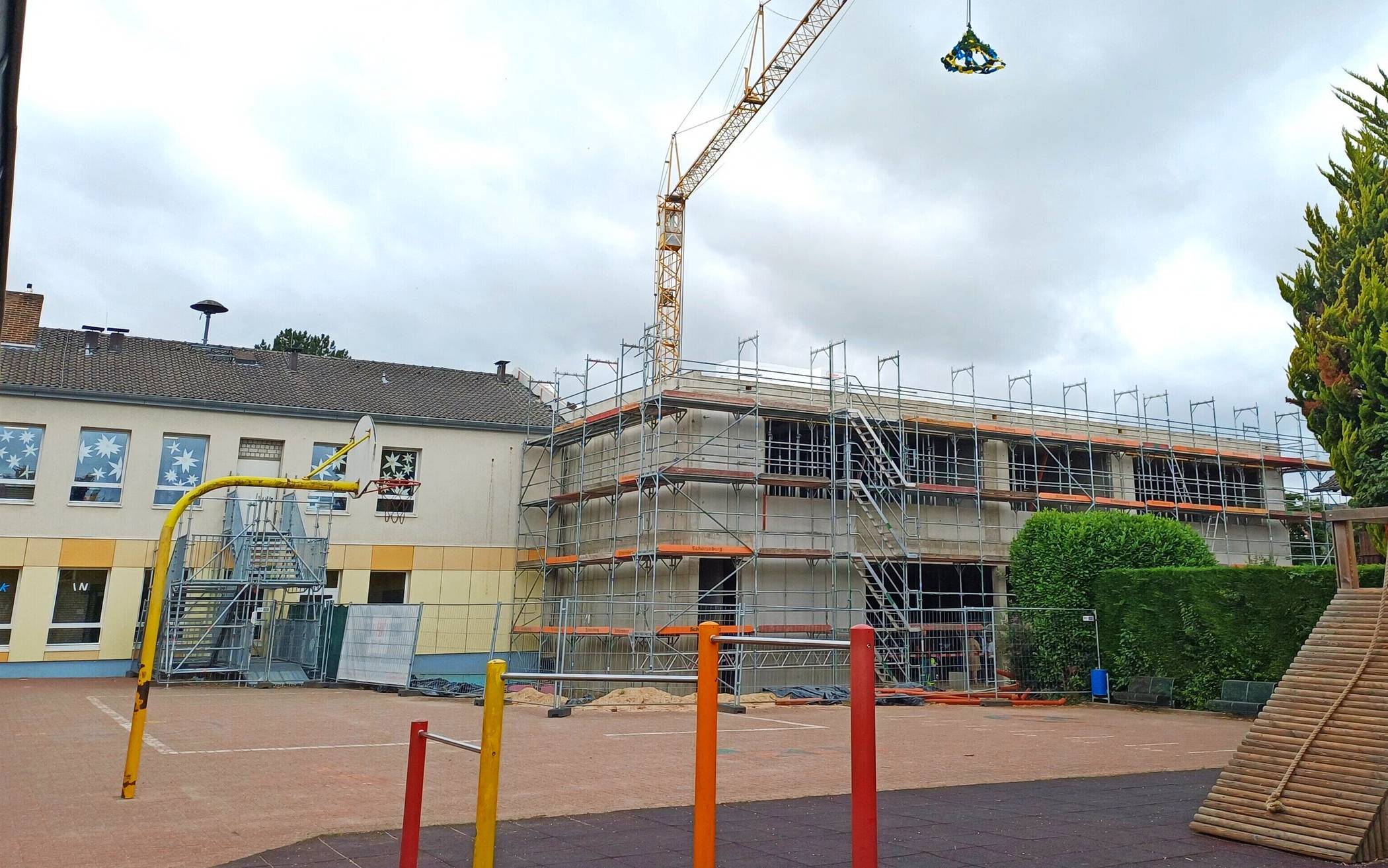 Im Juni wurde das Richtfest des