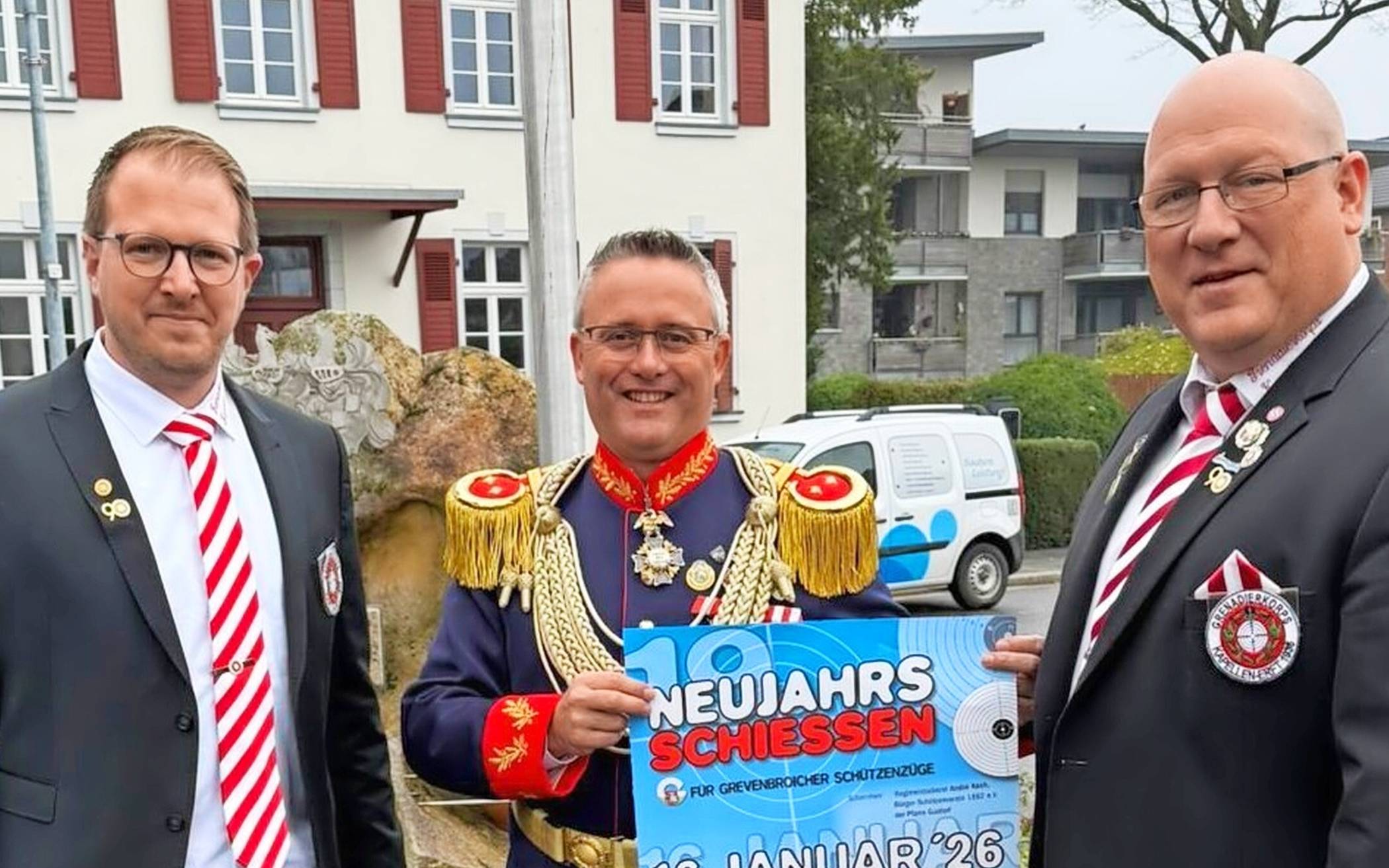 Traditionell übernimmt ein Oberst aus dem