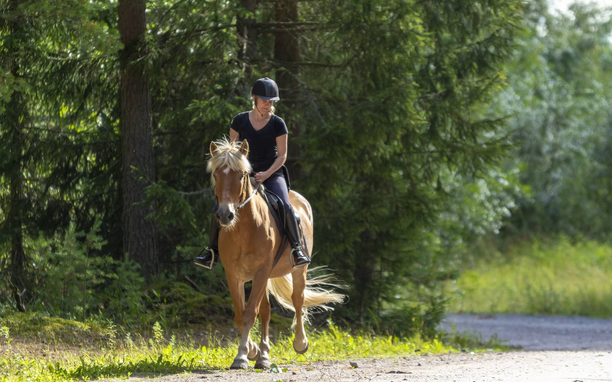Wer in der freien Landschaft oder