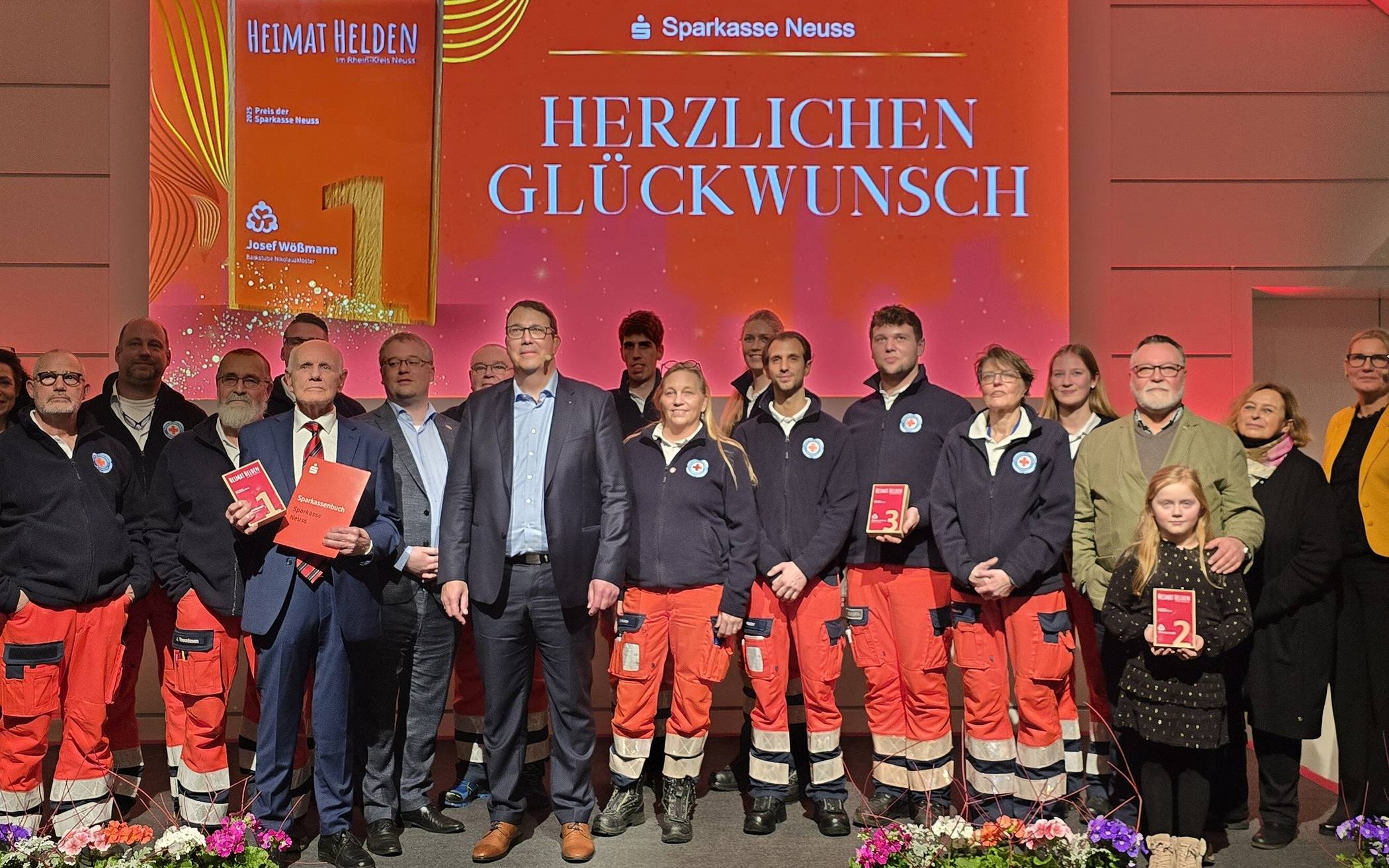 Die „HeimatHelden“-Preisträger (Platz 1-3): Mitglieder der