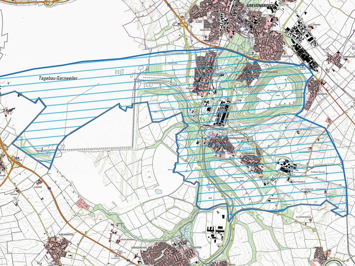 Überwachungszone ausgewiesen