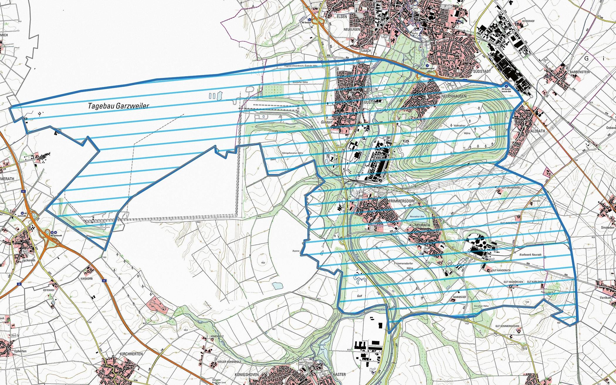 Überwachungszone ausgewiesen