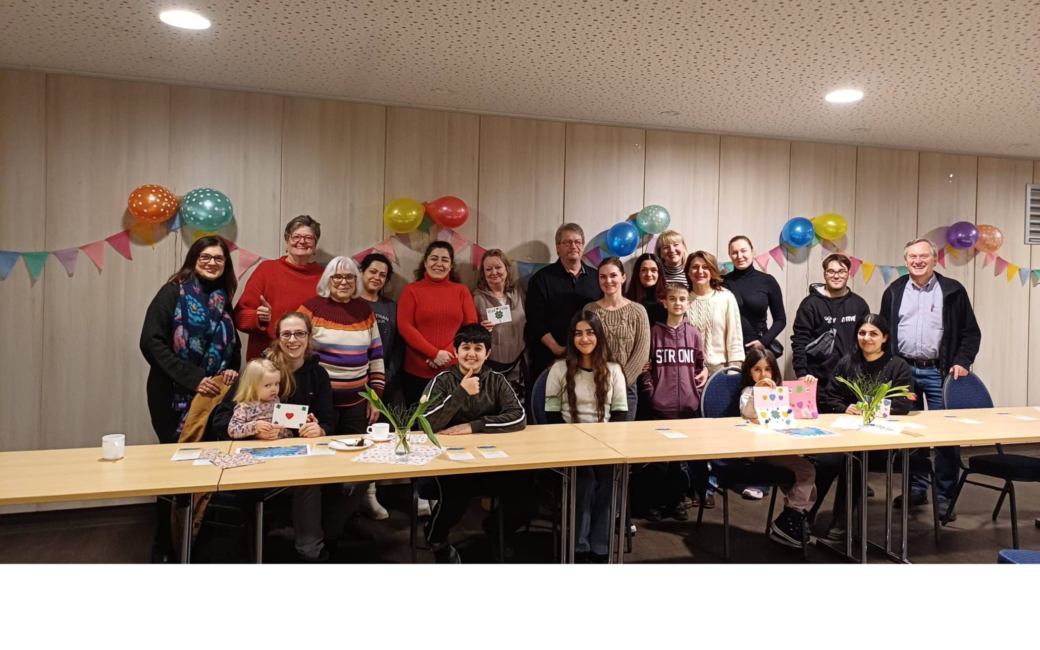 Das „Café Welcome“ startete mit einem