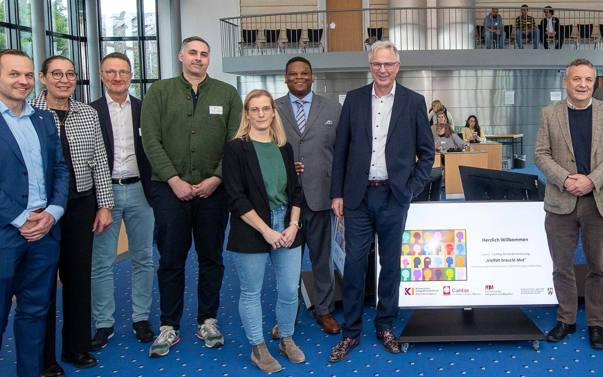 Die Veranstalter zeigten sich äußerst zufrieden mit dem Erfolg des Fachtages im Kreissitzungssaal.