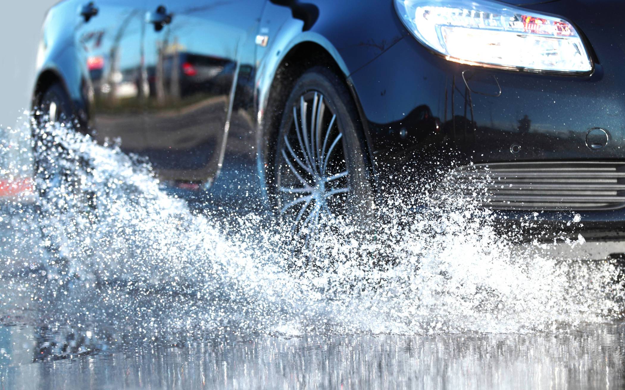 Starkregen (Symbolfoto).