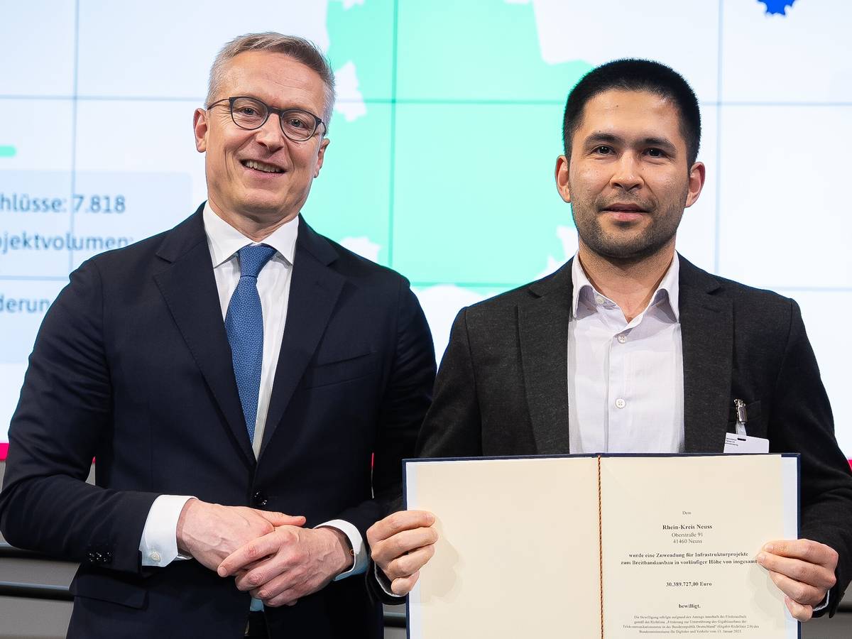 Kreis erhält 30 Millionen für den Kampf gegen „Graue Flecken“