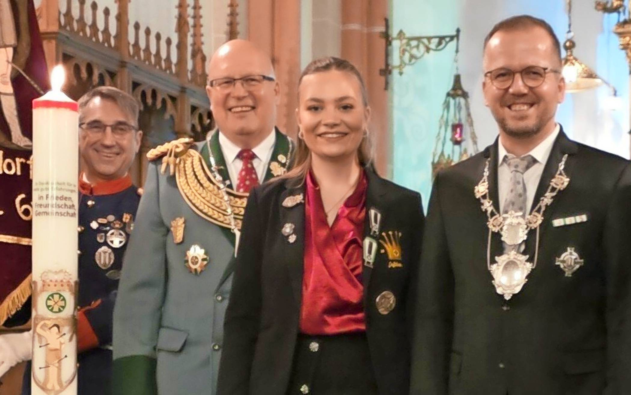 Im Festgottesdienst, inhaltlich vorbereitet von Vorstandsmitglied