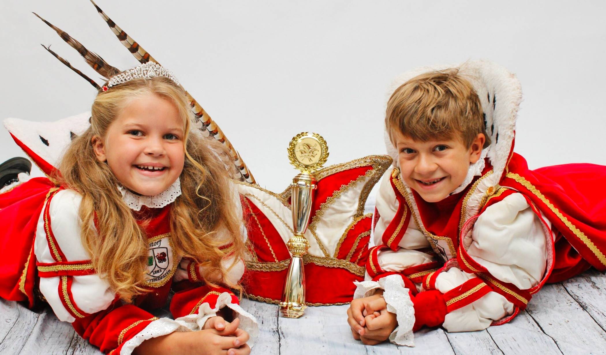Regieren wird in diesem Jahr das Kinderprinzenpaar Prinz Nico Berthauer und Prinzessin Emma Kirschbaum.