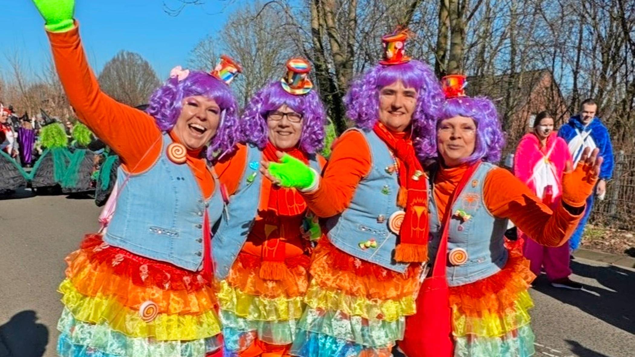 „Der Rosenmontag ist unser Höhepunkt.“ Der große Umzug startet um 14.11 Uhr. Jeder kann sich anmelden und als Gruppe mitmachen.