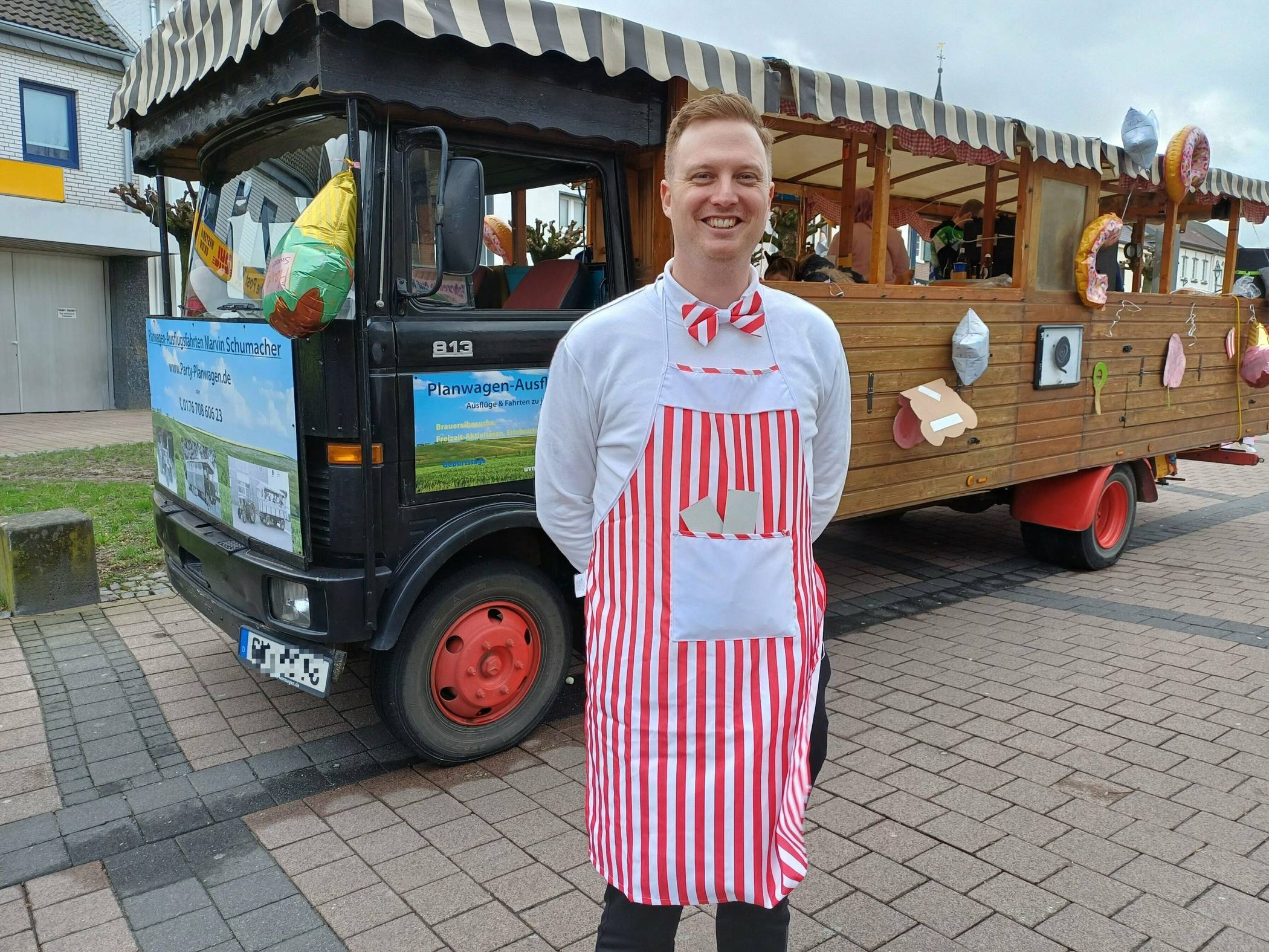  Organisator Eric Schumacher. 