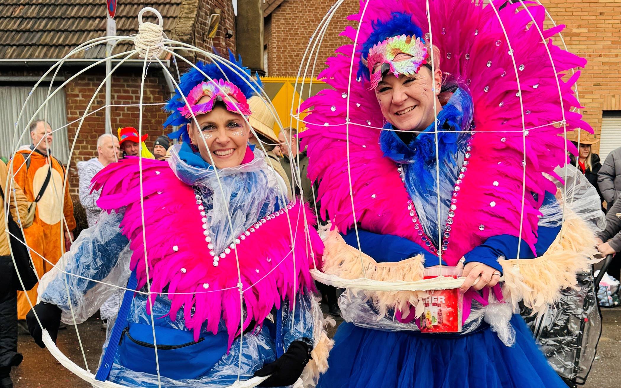 Feucht-fröhlicher Rosenmontagszug
