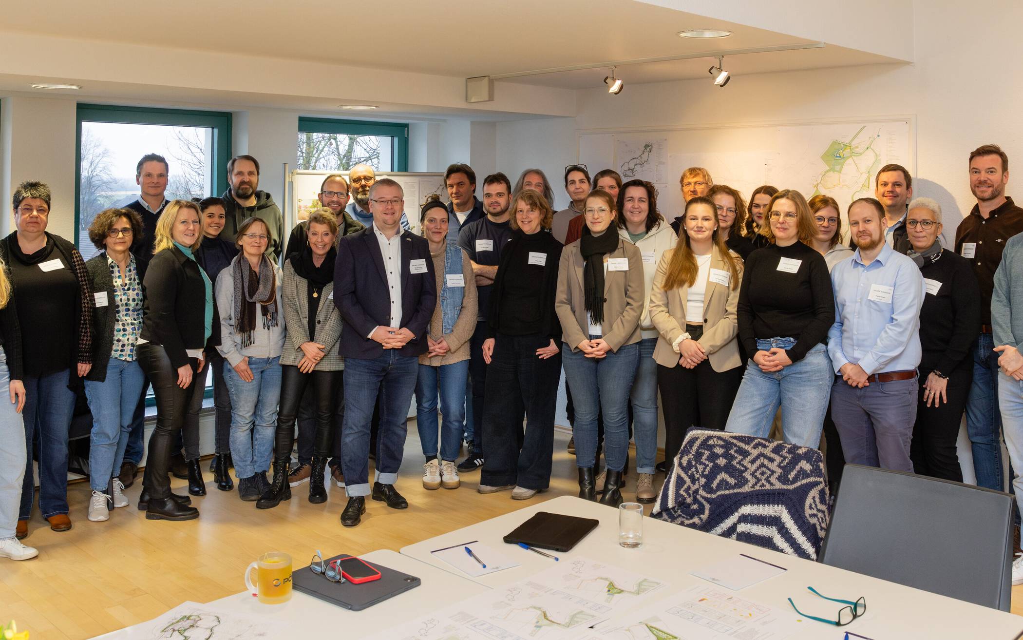 Beim Vernetzungstreffen kamen Beteiligte des Projekts